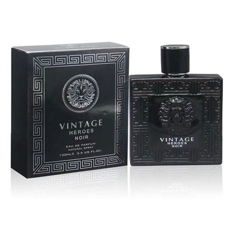 Secret Plus Vintage Heroes Noir Cologne for Men/Eau de Parfum .